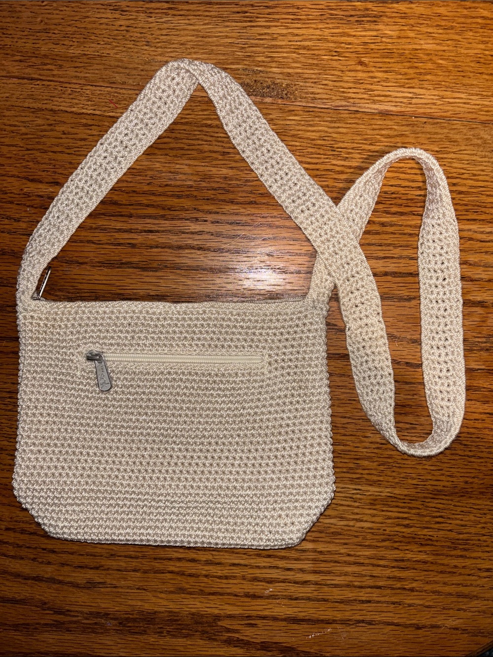 The Sak Beige / Cream Crochet Purse